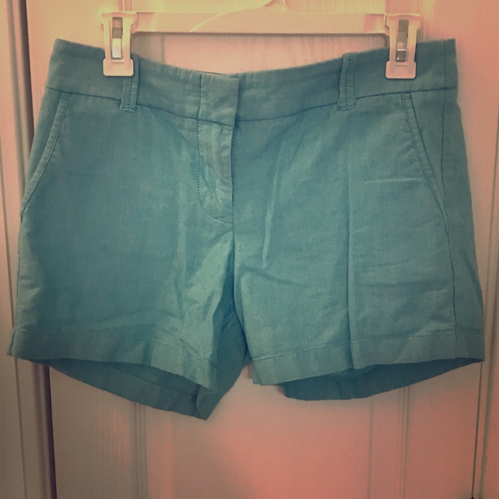 🔥3 for $10 SALE! EUC J. Crew cute pastel blue shorts size 4